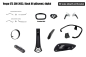 Preview: 300 ccm All Black Kit glänzend für Vespa GTS 300 Modelle ab Baujahr 2023